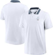 FANATICS Men's Fanatics White Milano Cortina 2026 Winter Olympics Tipped Polo