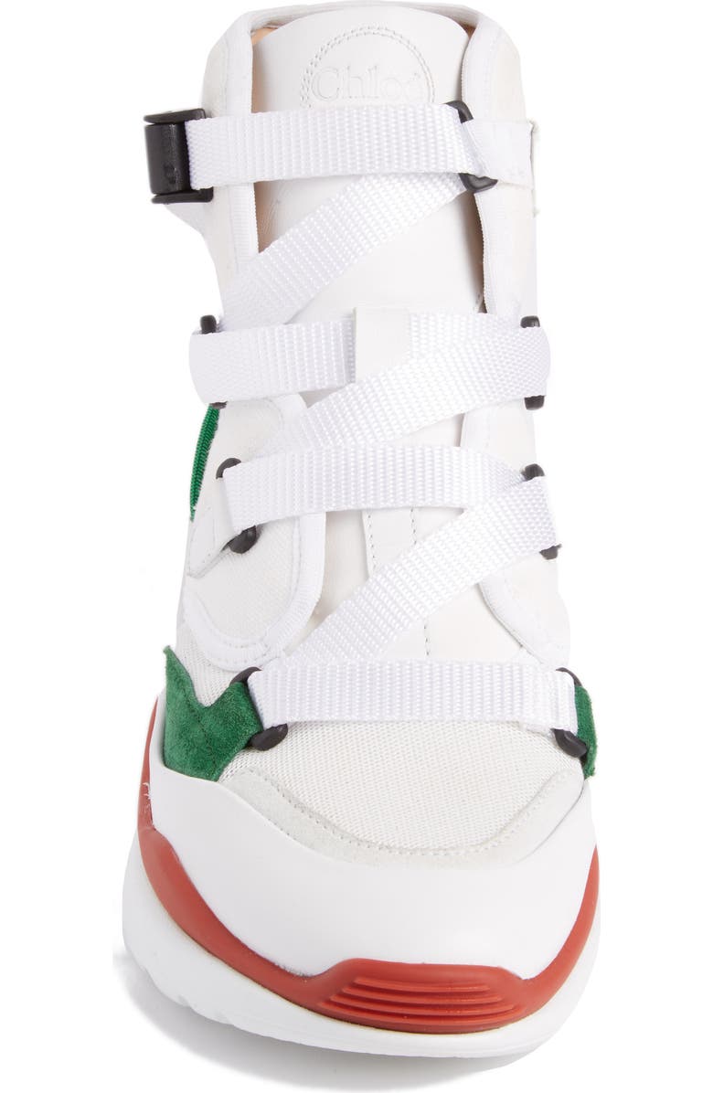 Chloé Sonnie High Top Sneaker, Alternate, color,