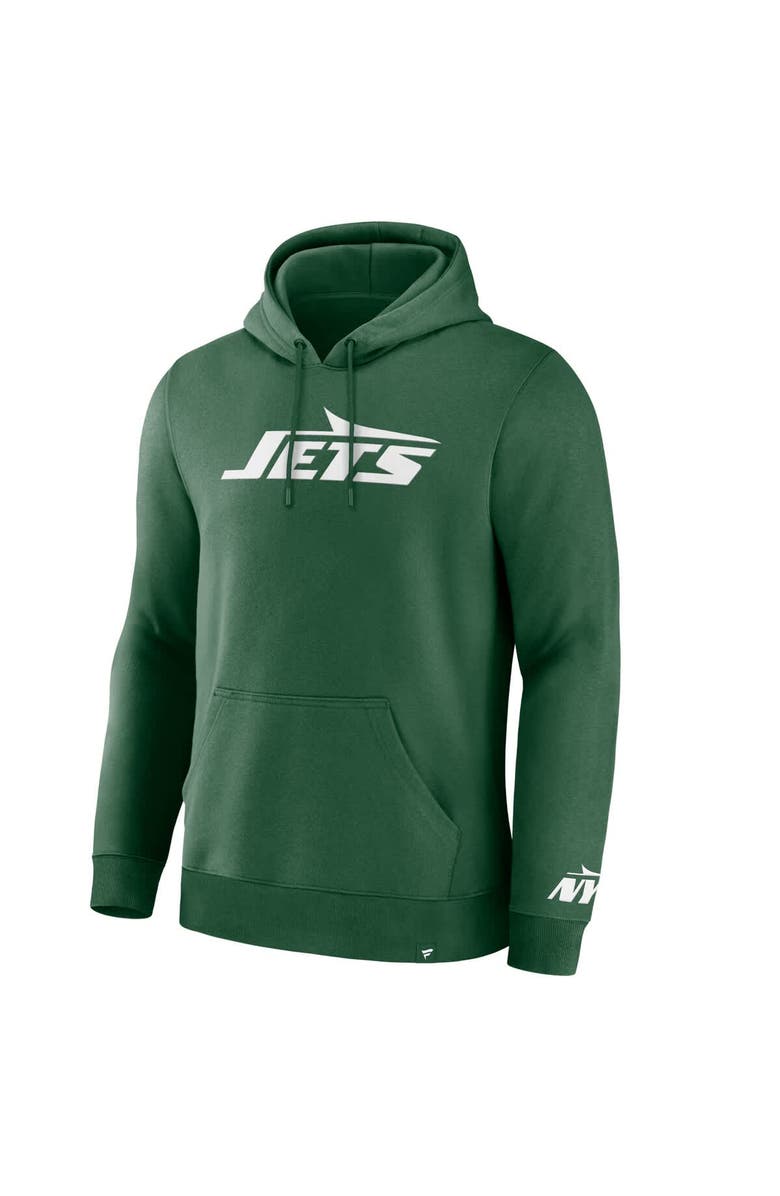 FANATICS Men's Fanatics Green New York Jets Legacy Fleece Pullover Hoodie, Alternate, color, Green