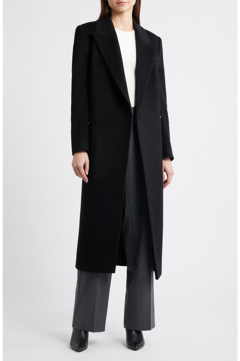 Callafy Cashmere Coat, Alternate, color, BLACK