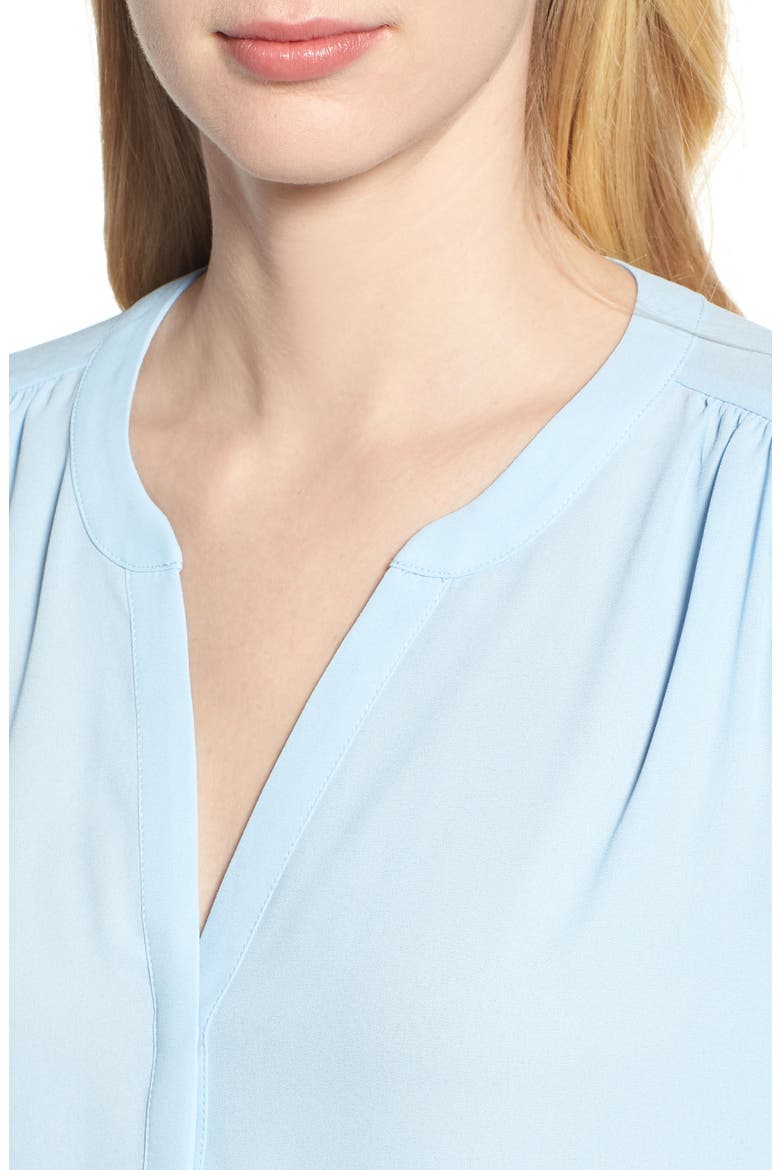 Pintuck Blouse, Alternate, color, TRANQUILITY
