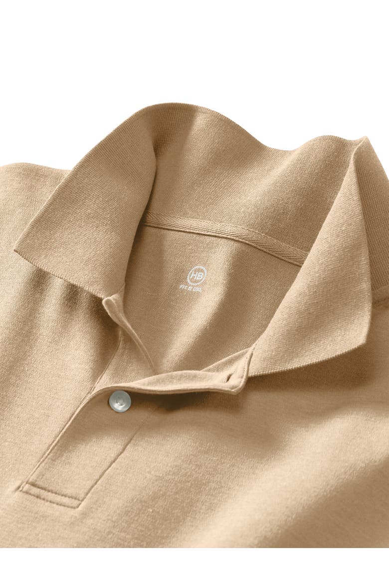 Big & Tall Interlock Polo Shirt, Alternate, color, CUBAN SAND PD