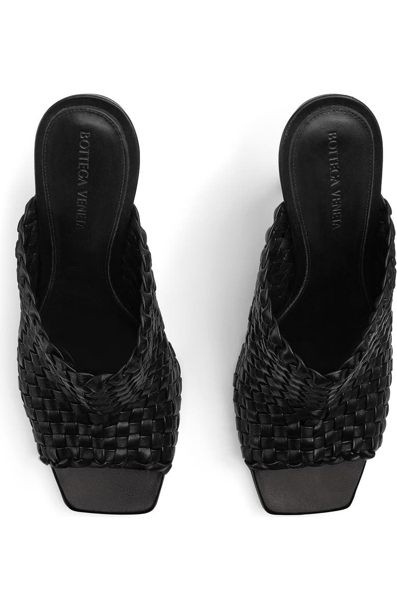 Bottega Veneta Knot Heel Intrecciato Slide Sandal, Alternate, color,