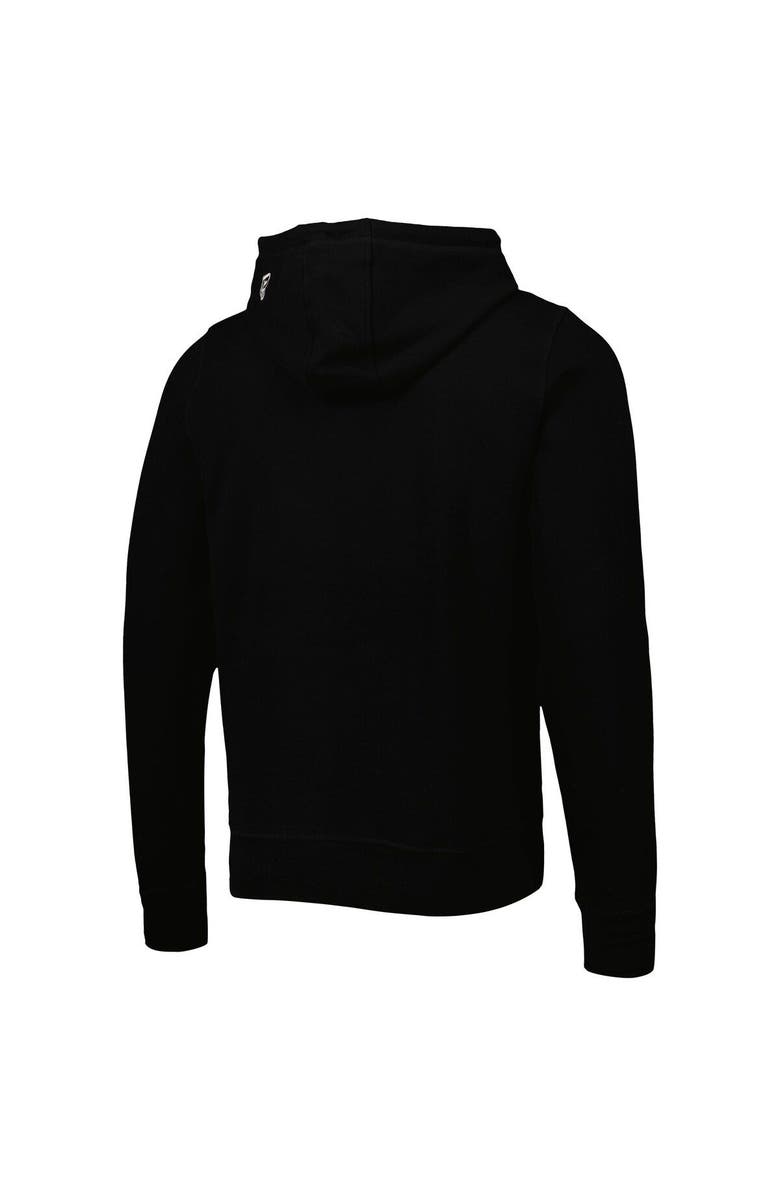 New Era Men's New Era Black New Orleans Saints Ink Dye Pullover Hoodie, Alternate, color, Black