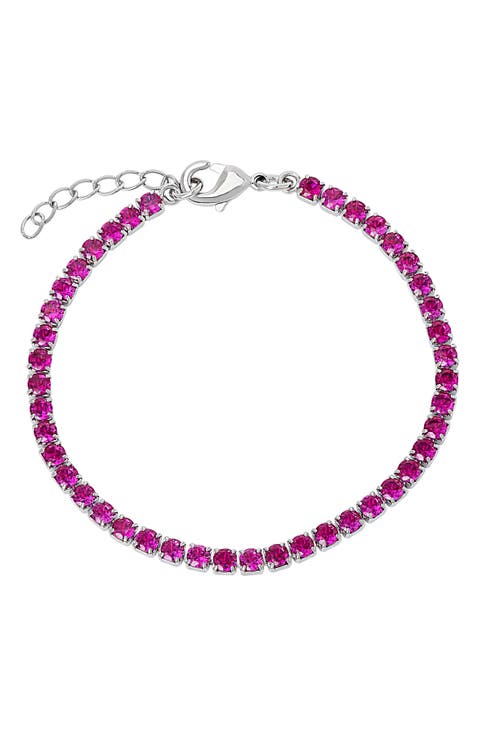 Kids' Cubic Zirconia Tennis Bracelet