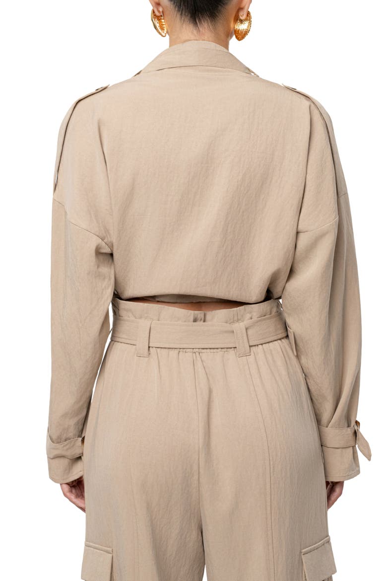 Wanderlust Crop Top, Alternate, color, Beige