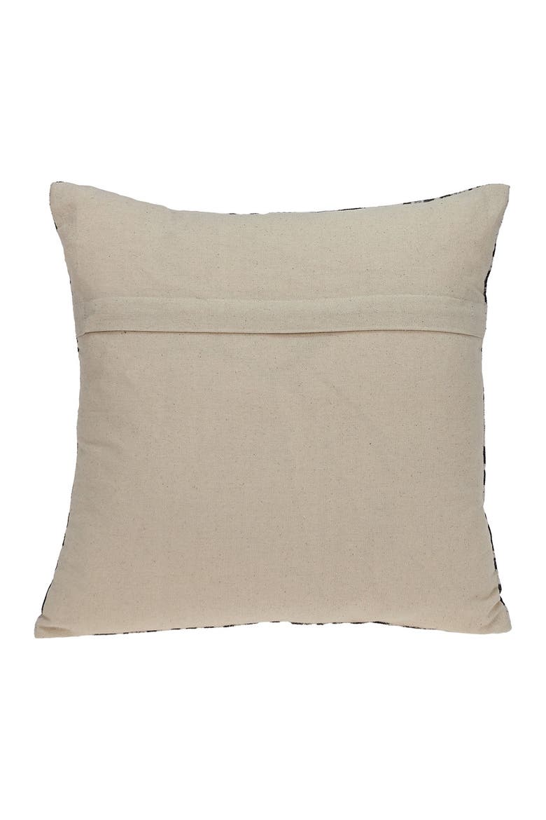Azar Transitional White Throw Pillow, Alternate, color, WHITE