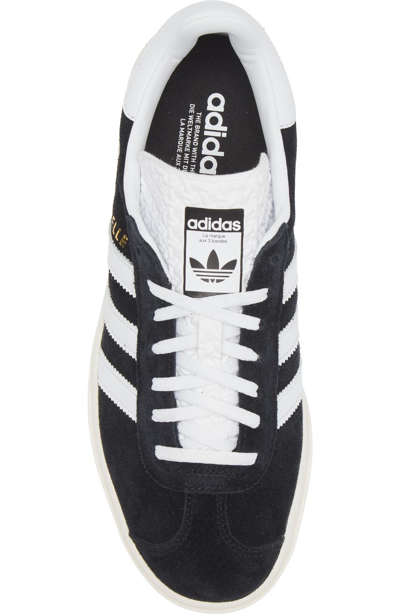 adidas Gazelle Bold Platform Sneaker, Alternate, color, Cblack/Cwh