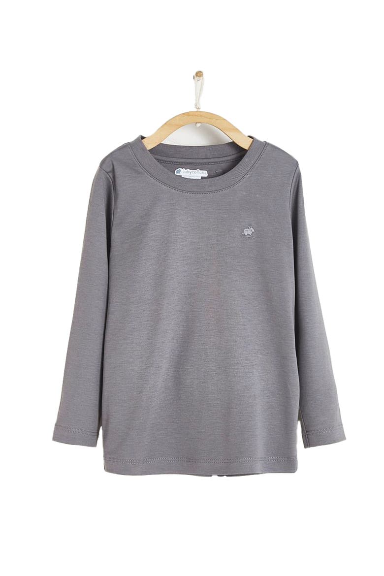 Premium Peruvian Pima Cotton Essentials Tee For Infant, Main, color, Grey