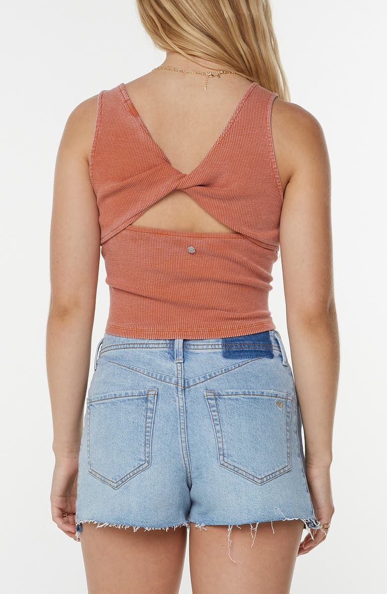 Roxy City Lights Cutout Tank, Alternate, color, Aragon Solid