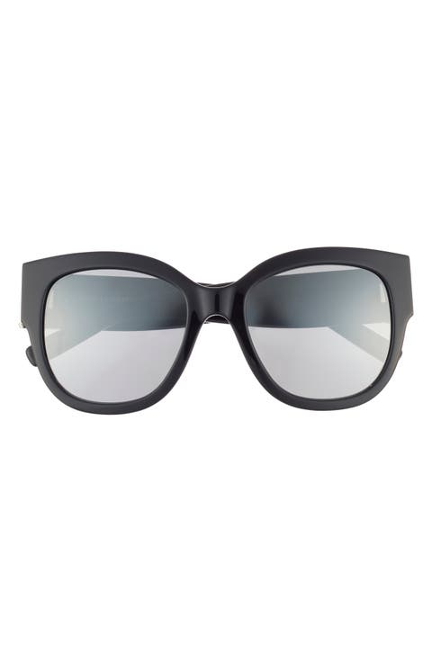 54mm Cat Eye Sunglasses