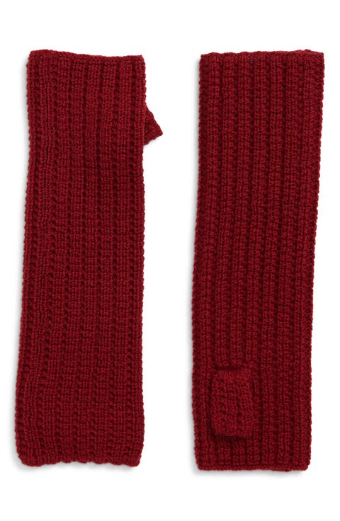 Merino Wool Rib Glovelettes