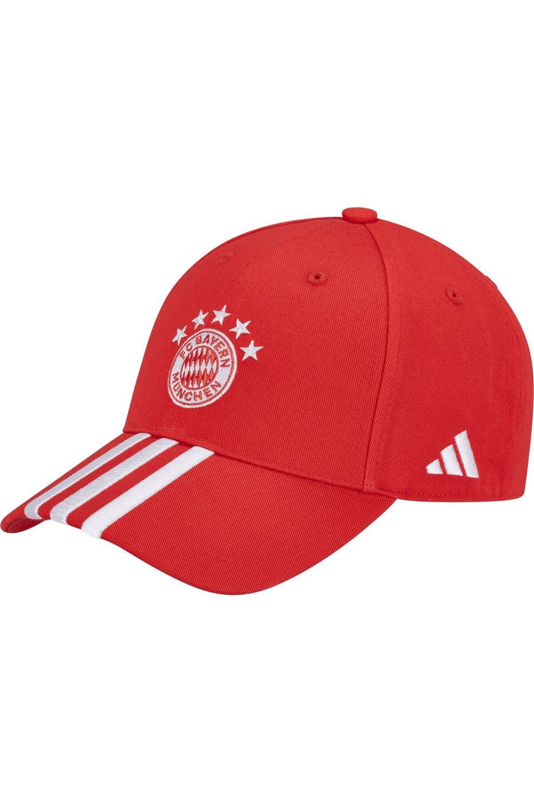 Men's adidas Red Bayern Munich Baseball Adjustable Hat, Main, color, Red