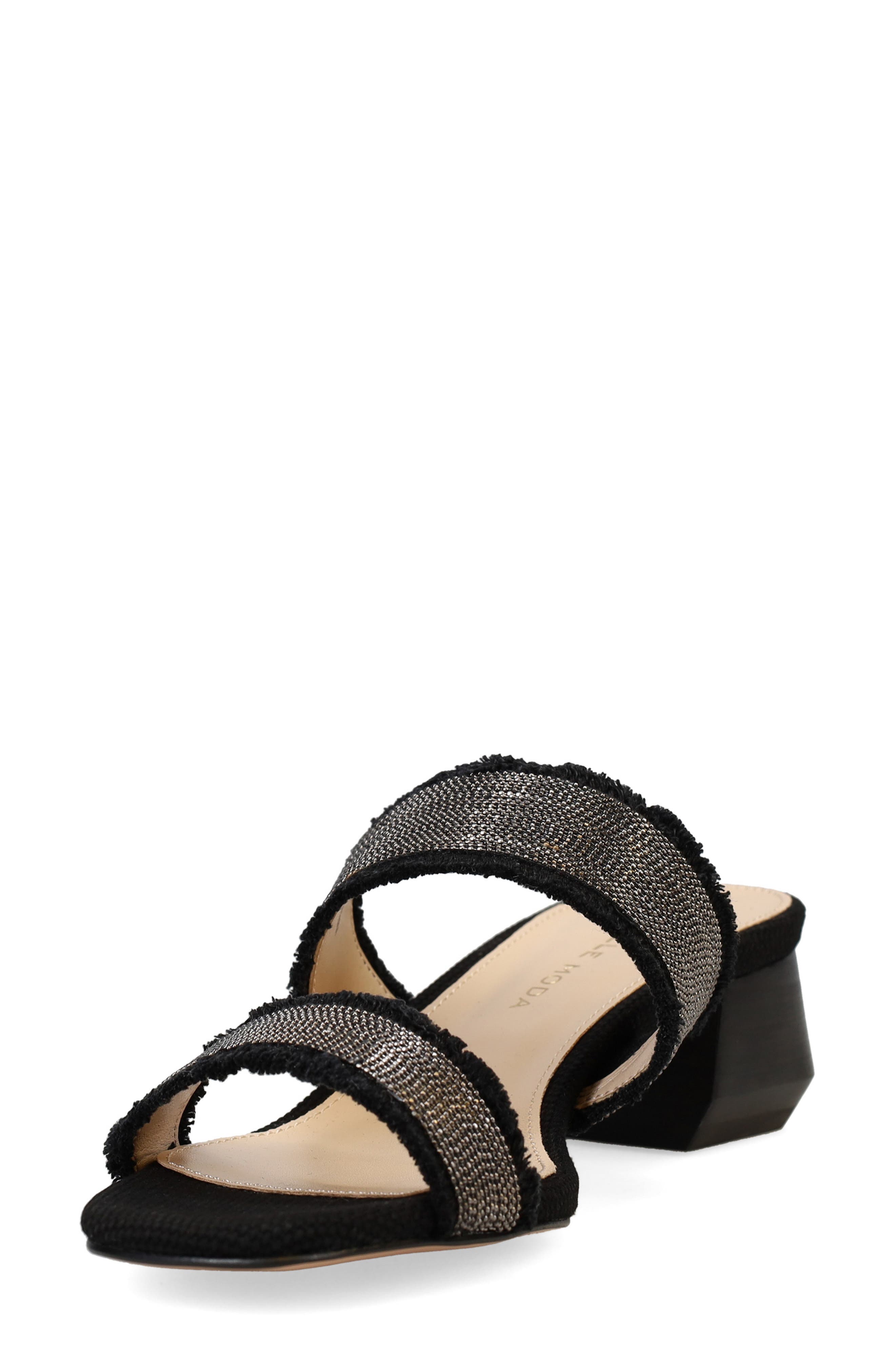 Pelle Moda Iona Sandal, Alternate, color, Black