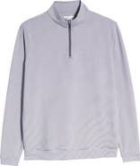 Peter Millar Perth Stripe Quarter Zip Performance Pullover
