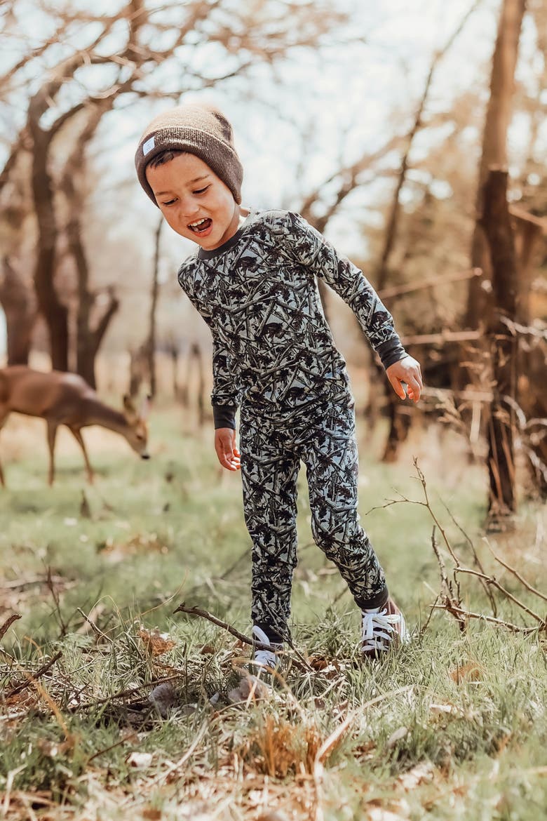 Hidden Camo 2 Piece Pajama Set, Alternate, color, Hidden Camo