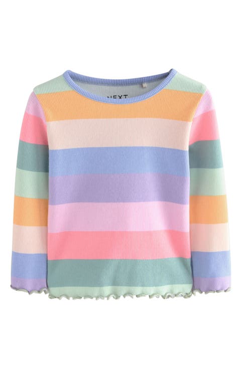 Kids' Stripe Long Sleeve Top (Little Kid)
