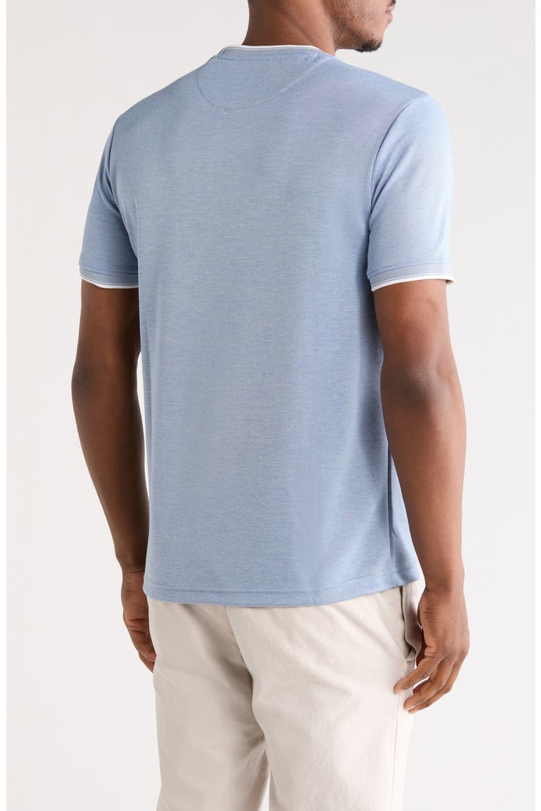 Dressy Modal Blend T-Shirt, Alternate, color, NAVY
