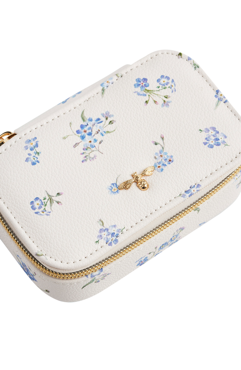 Fable England Floral Jewellery Box Small, Alternate, color, Light Beige