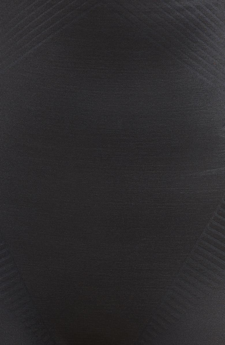 SPANX<sup>®</sup> SPANXshape<sup>™</sup> Invisible High Waist Mid Thigh Shorts, Alternate, color, Very Black