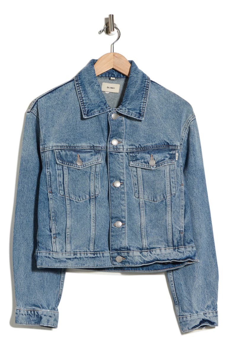 Jodie Denim Jacket, Alternate, color, SALT LAKE