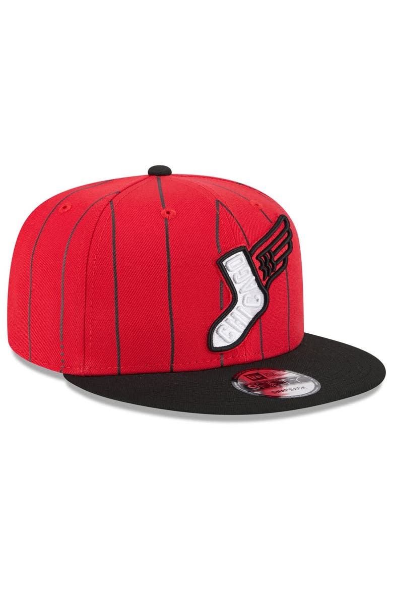 Men's New Era Red/Black Chicago White Sox 2025 City Connect 9FIFTY Snapback Hat, Alternate, color, Red