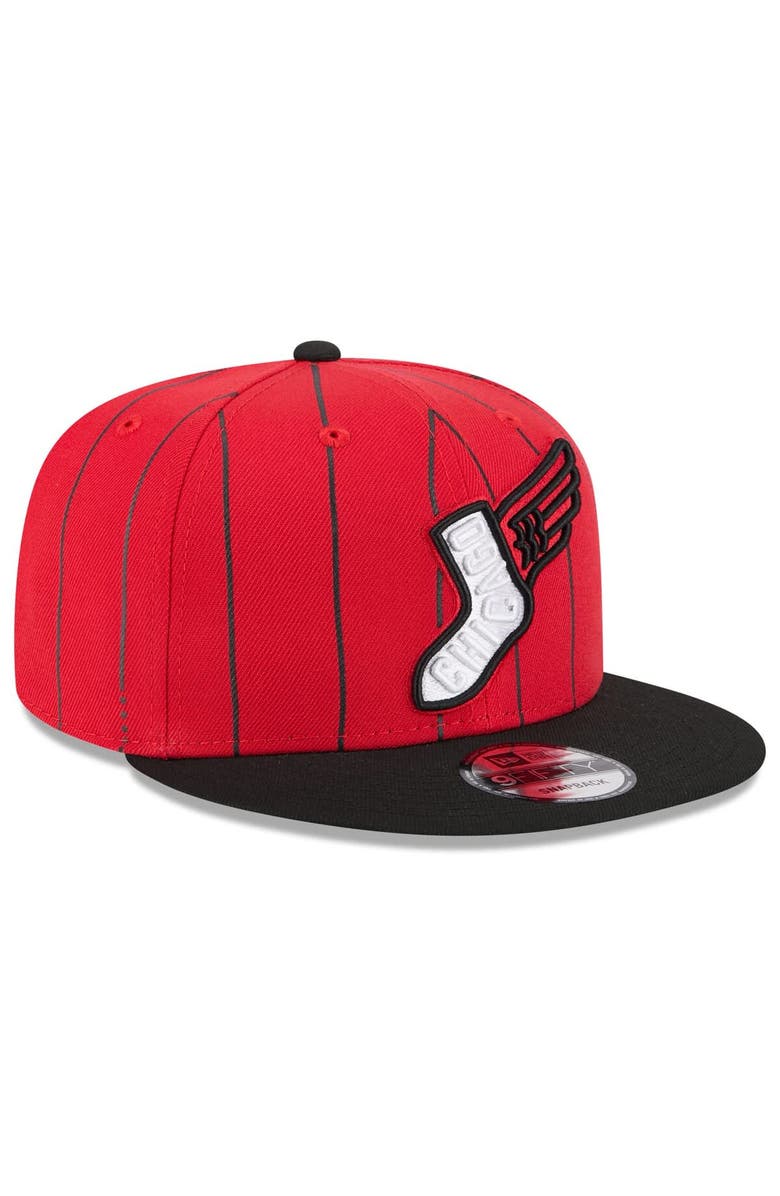 New Era Men's New Era Red/Black Chicago White Sox 2025 City Connect 9FIFTY Snapback Hat, Alternate, color, Red