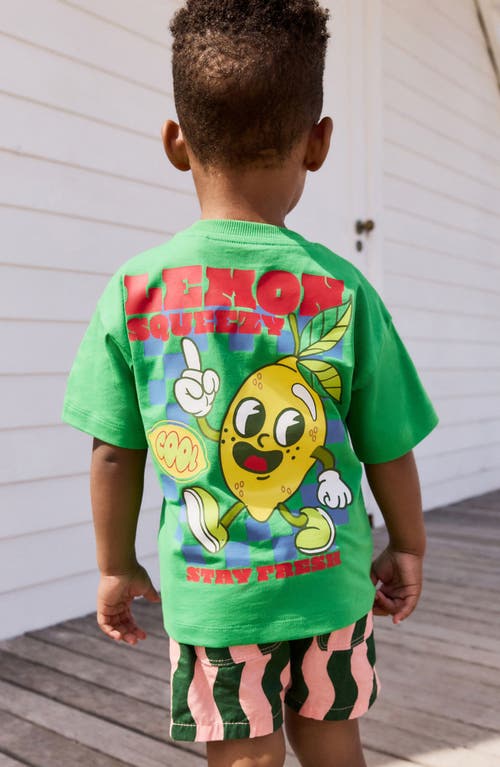 Next Kids' Lemon Cotton Graphic T-shirt