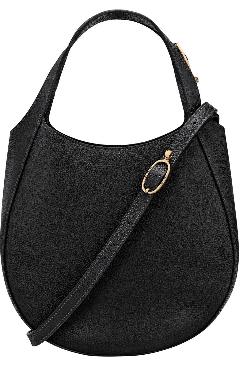 Longchamp Le Foulonné Leather Top Handle Crossbody Bag, Alternate, color,