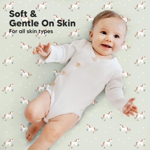 Keababies Soothe Fitted Mini Crib Sheet