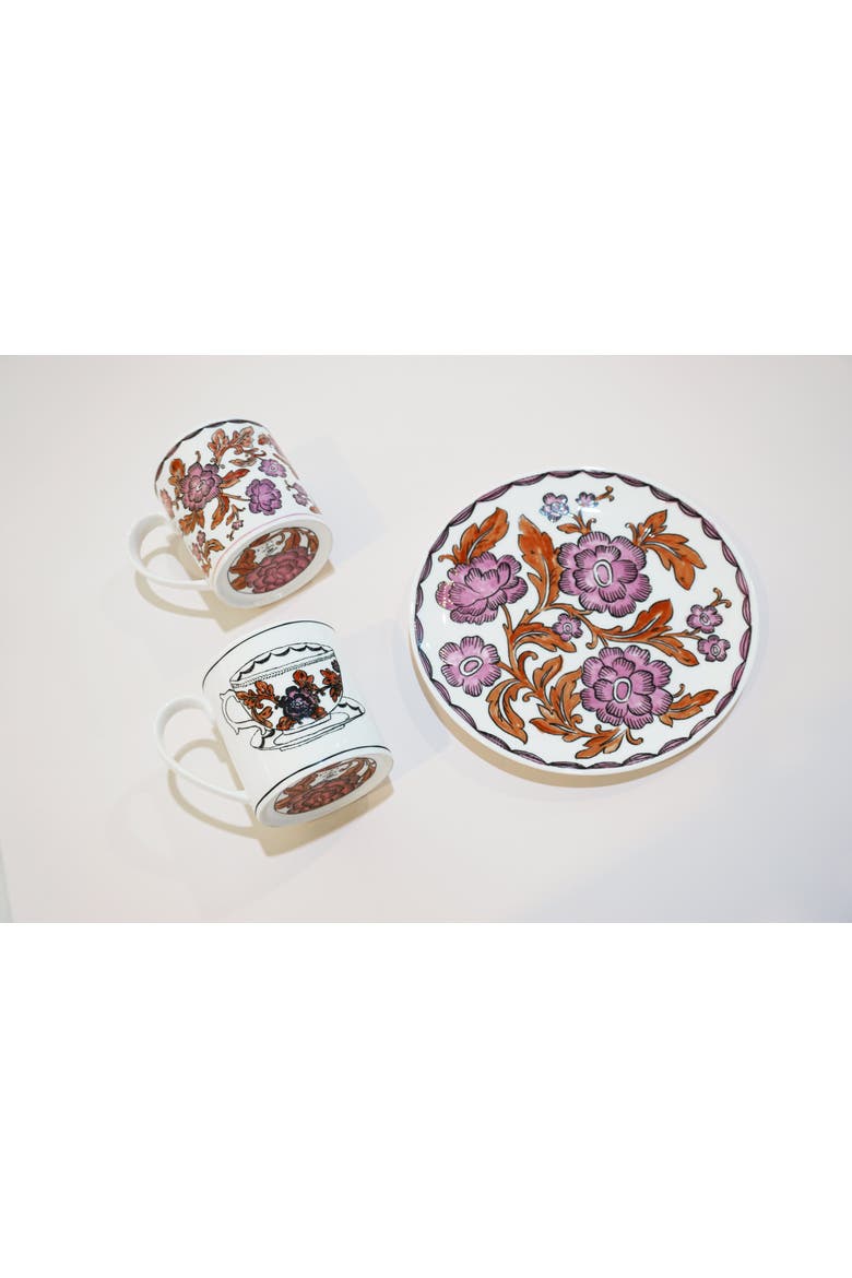 Heritage Rosa Rugosa Mug, Alternate, color, Multi