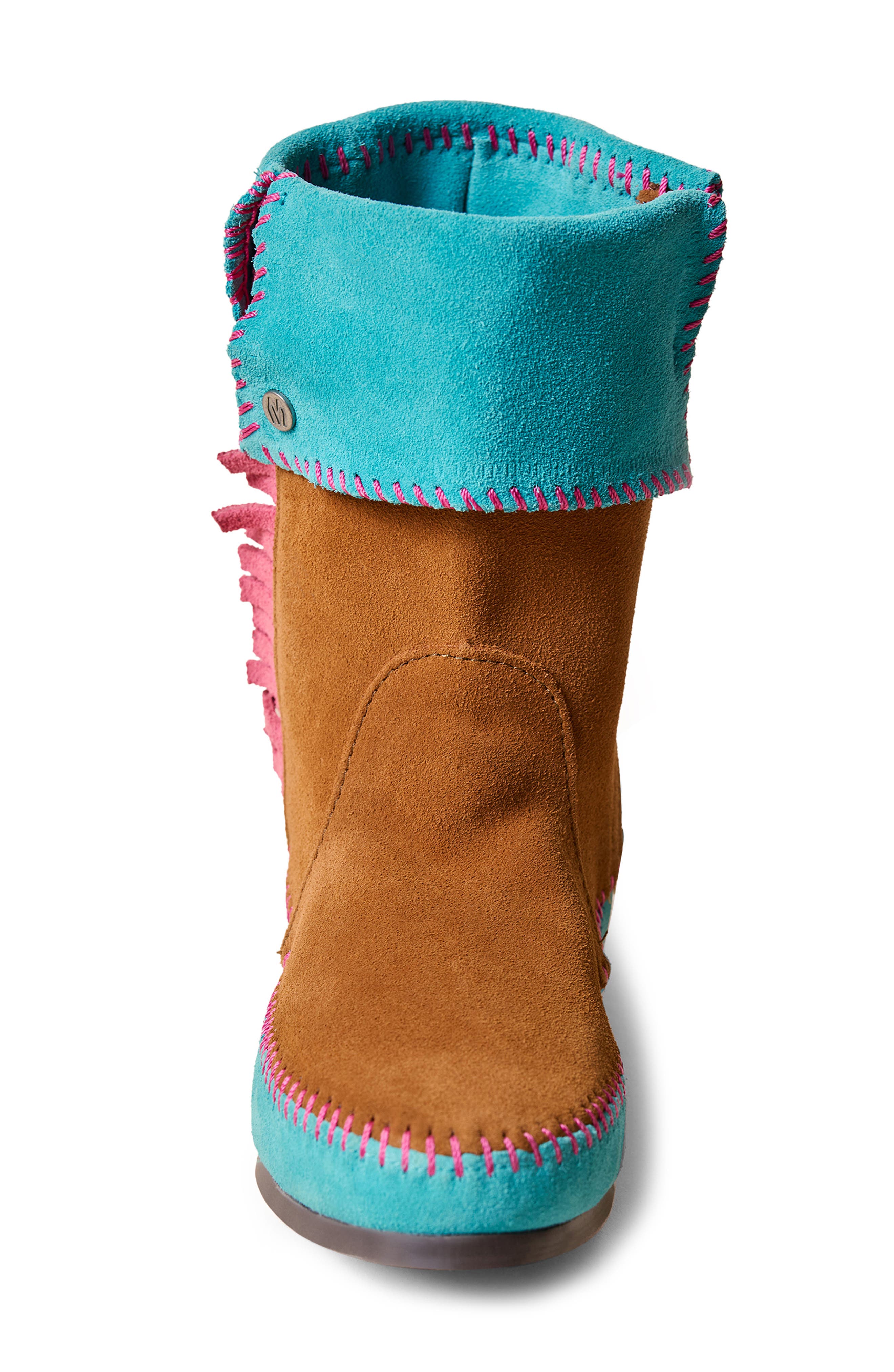 Minnetonka x Stranger Things Holly Wheeler Boot, Alternate, color, 