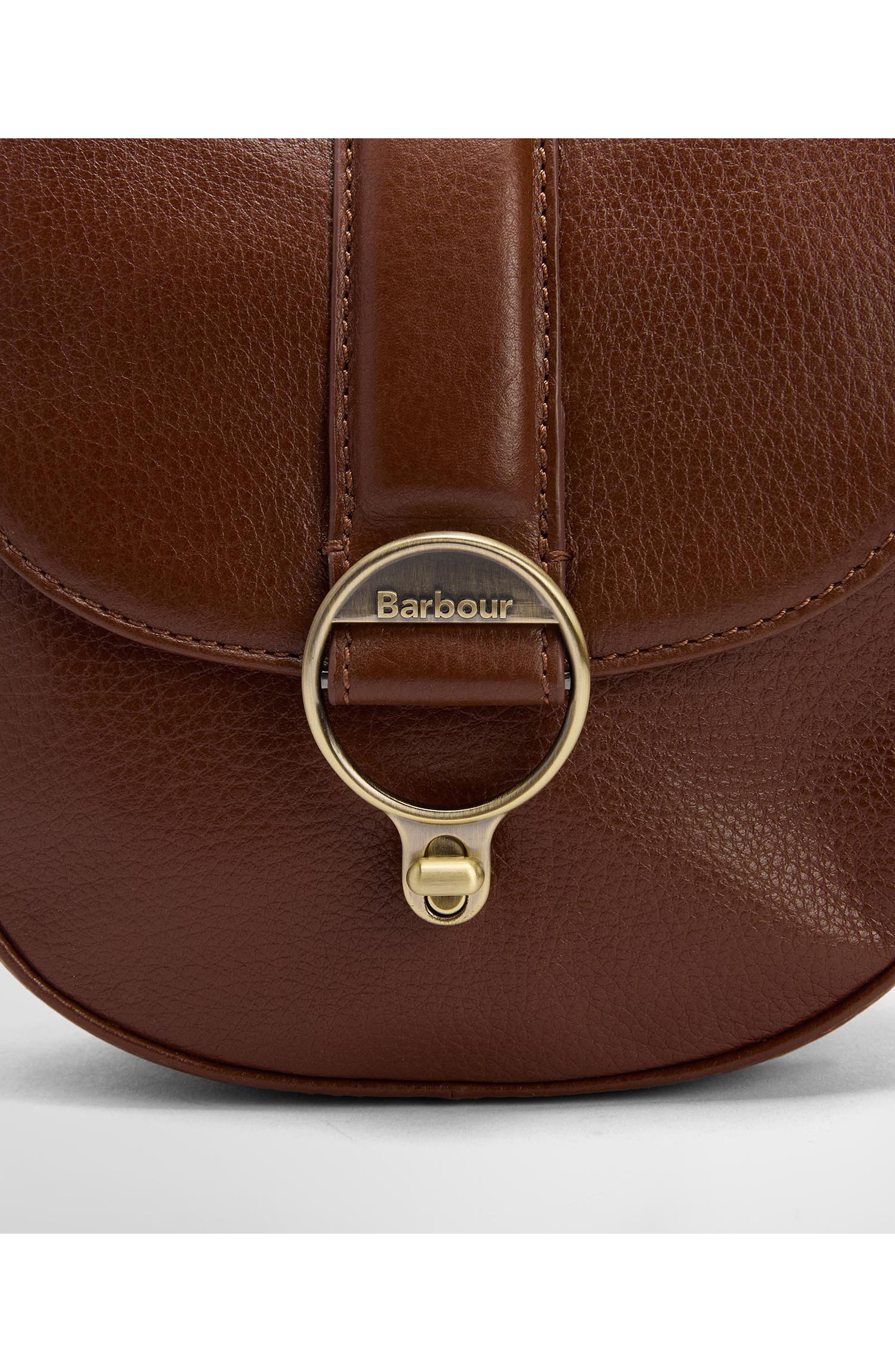 Barbour Elm Leather Crossbody Bag, Alternate, color, 