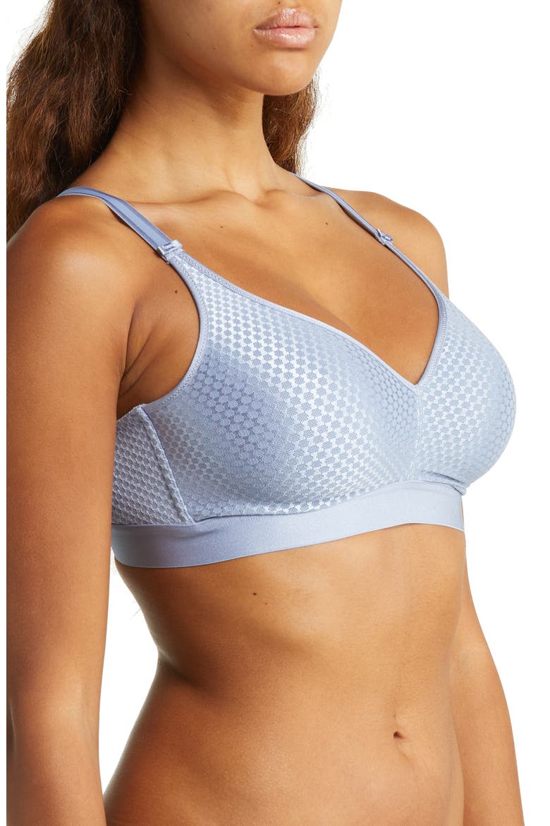 C Magnifique Nouveau Full Coverage Wireless Bra, Alternate, color, CHAMBRAY