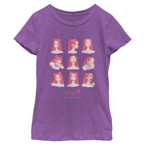 Girl's Kpop Demon Hunters The Expressions of Mira  Graphic T-Shirt