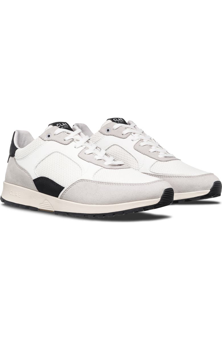 CLAE Joshua Sneaker, Main, color, Microchip White Black