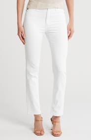 AG Mari High Waist Slim Straight Leg Jeans