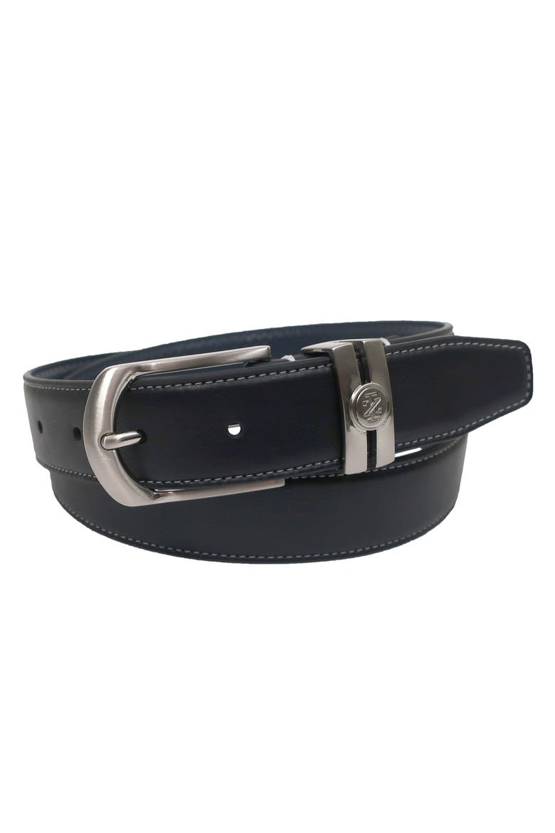 Golf Stretch Comfort Leather Belt Metal Keeper, Alternate, color, Black
