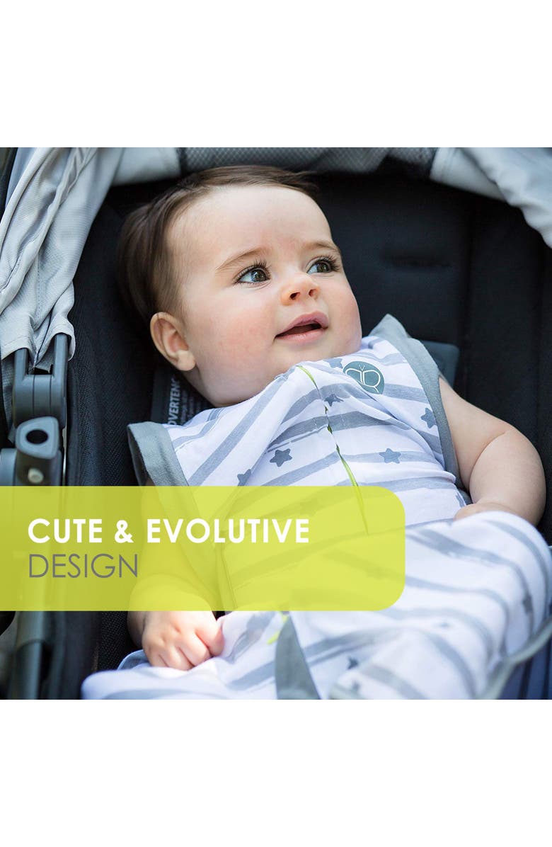 bbluv Sleep - 3 in 1 Convertible Swaddle, Alternate, color, White