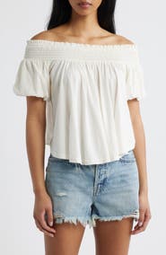 Free People Mabel Off the Shoulder Top