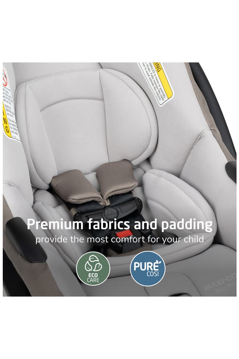 Mico™ Pro+ Infant Car Seat & Base, Alternate, color, OYSTER SHELL