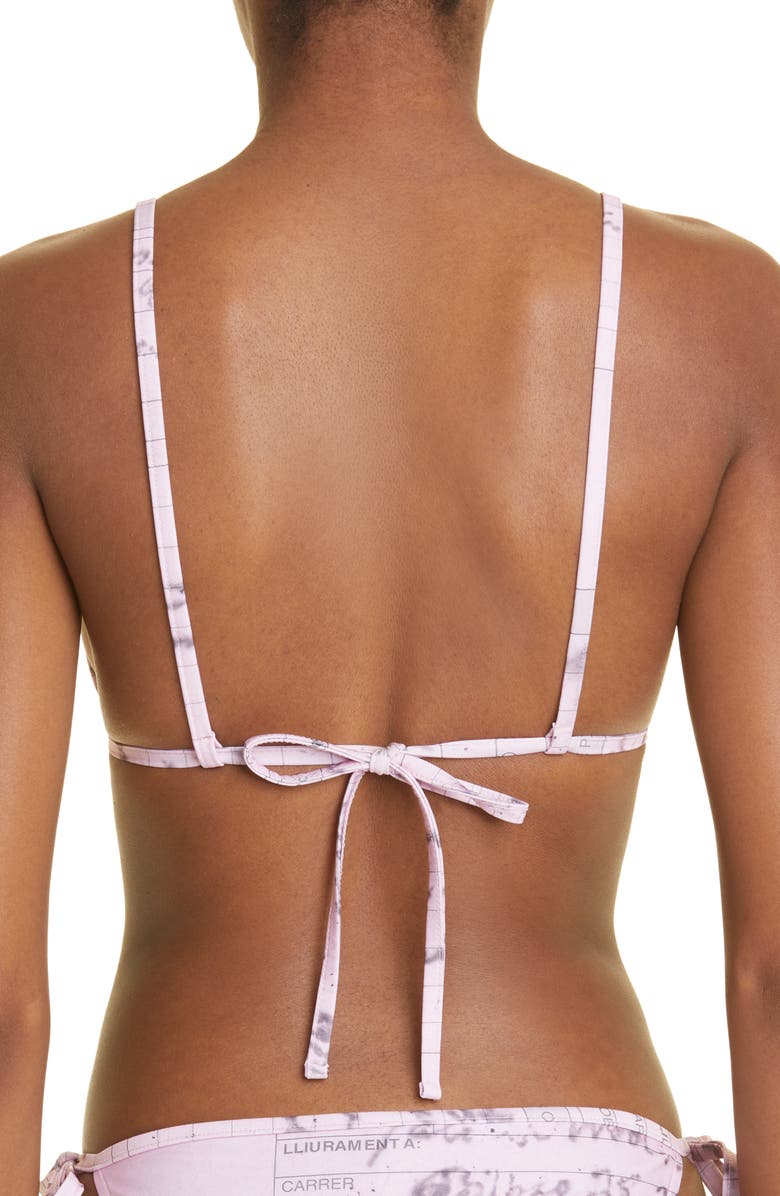 Paloma Wool Formula 1 Triangle Bikini Top, Alternate, color, 