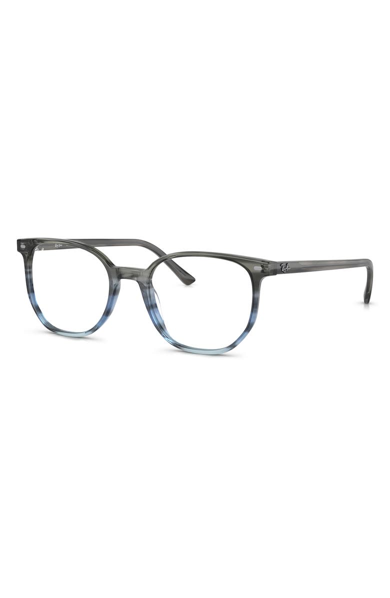 Ray-Ban Elliot 48mm Irregular Optical Glasses, Alternate, color, Grey Gradient