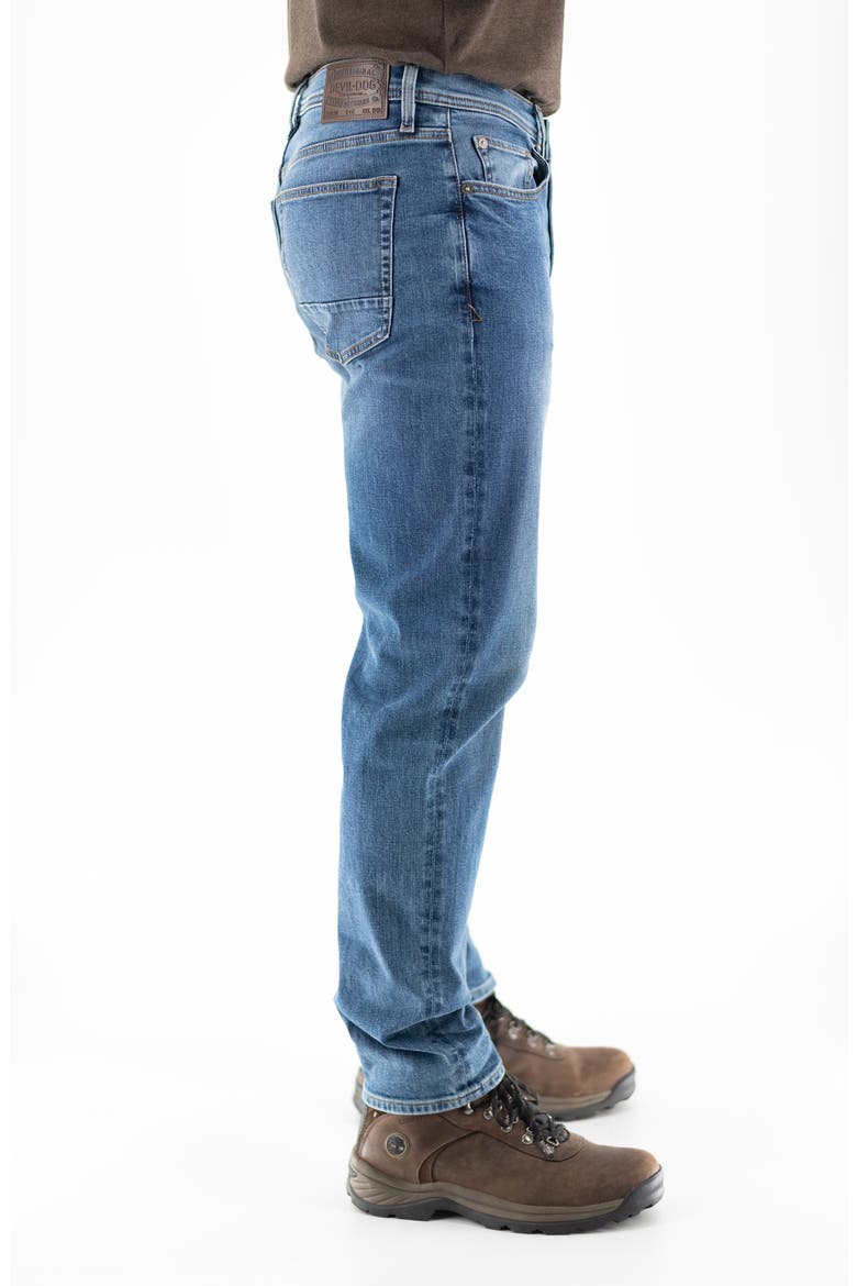 Athletic Fit Jeans, Alternate, color, FALLS LAKE