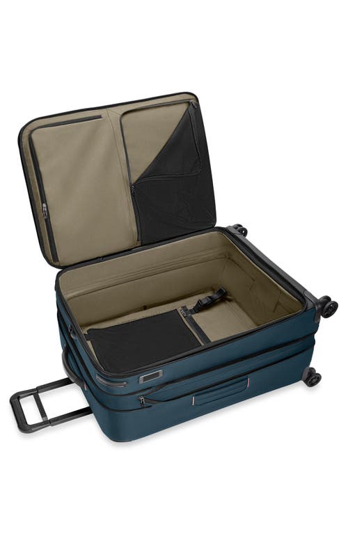 Briggs & Riley Large Zdx 29-inch Expandable Spinner Packing Case In Blue