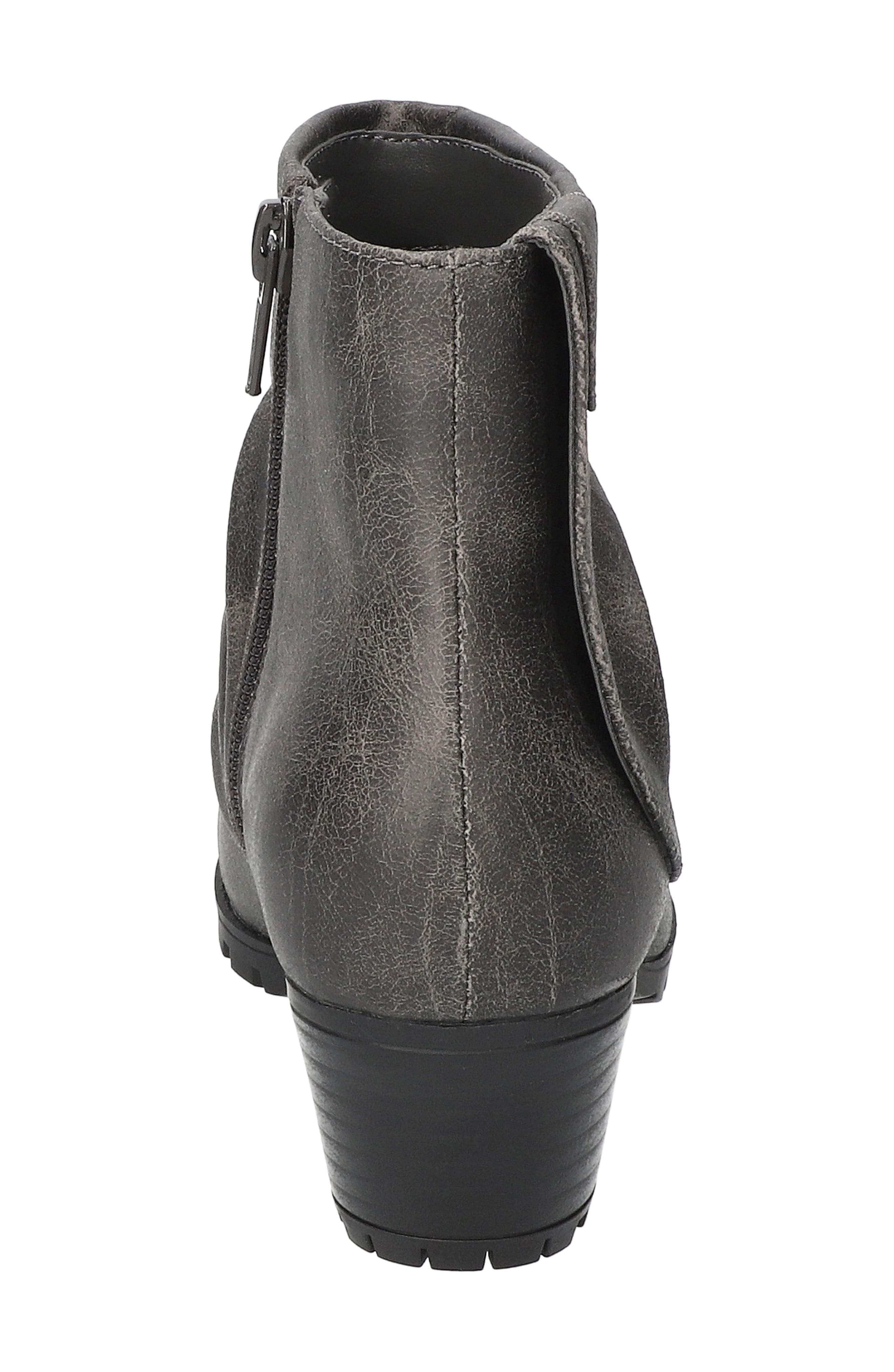 EASY STREET Ambrose Bootie, Alternate, color, Grey Distressed
