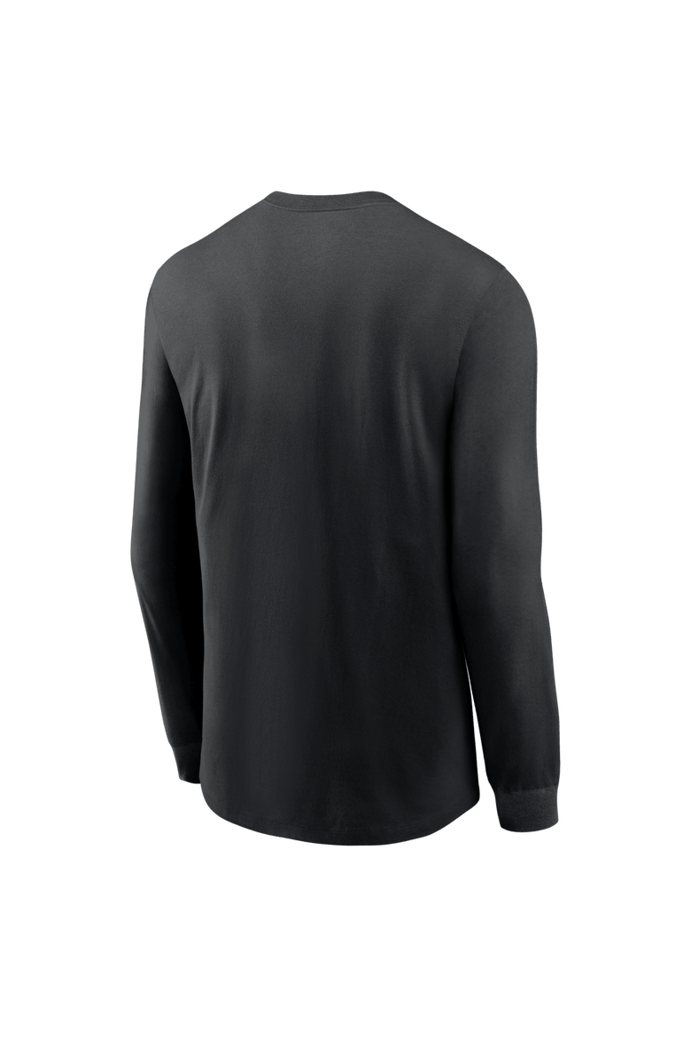 Men's Black Indiana Hoosiers College Football Playoff 2025 National Champions Locker Room Replica Long Sleeve T-Shirt, Alternate, color, Black