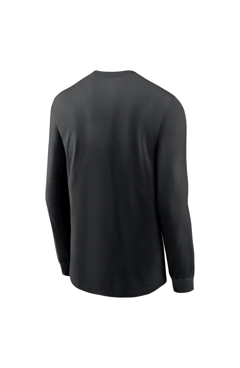 Nike Men's Black Indiana Hoosiers College Football Playoff 2025 National Champions Locker Room Replica Long Sleeve T-Shirt, Alternate, color, Black