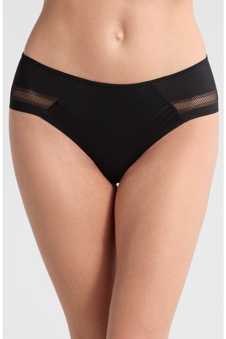 Easy Bliss Hipster Briefs, Main, color, BLACK