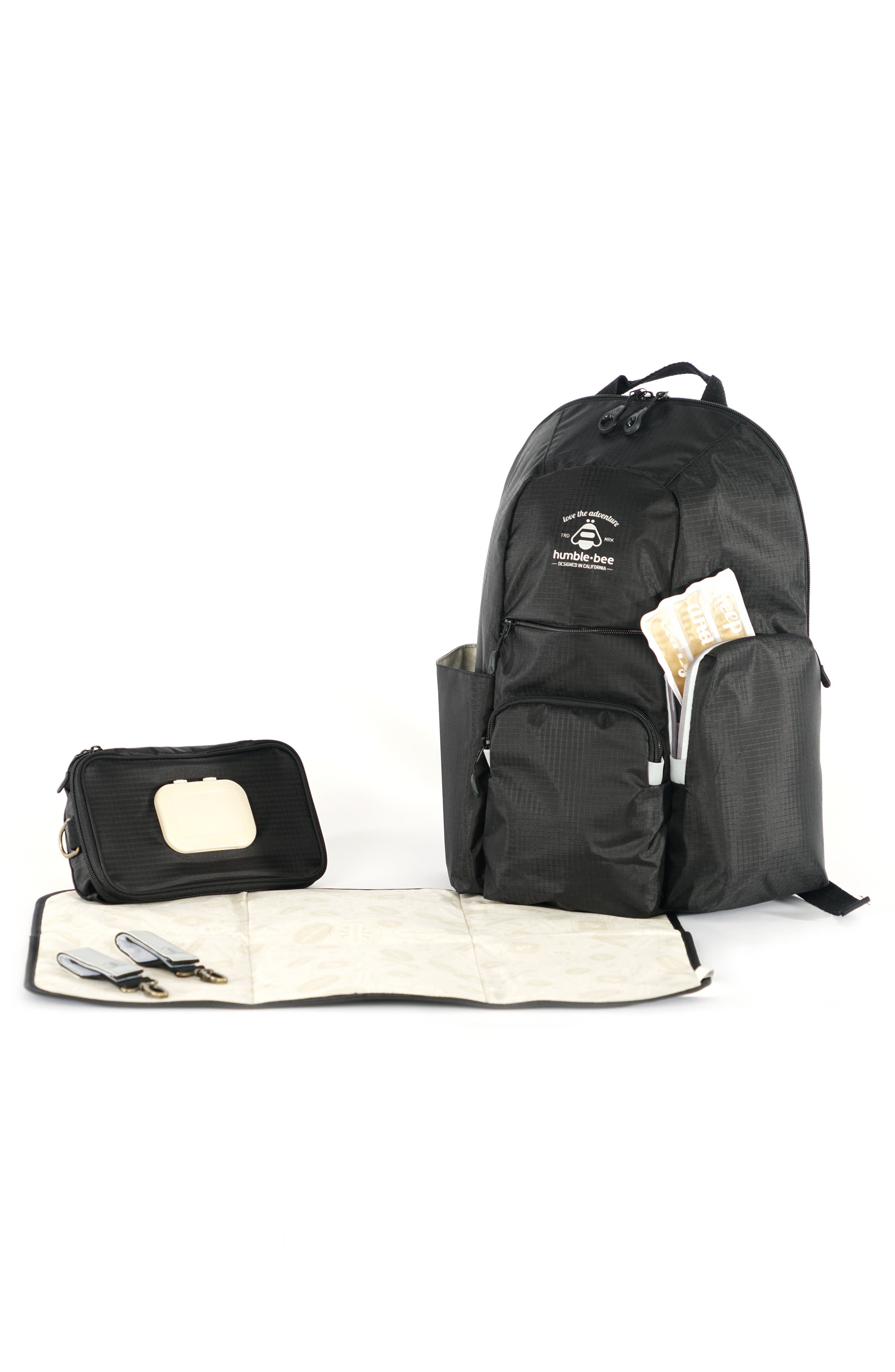 Humble-Bee Free Spirit SP Diaper Backpack, Alternate, color, 